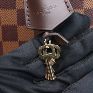 LOUIS VUITTON ALMA BB DAMIER EBENE CANVAS GHW