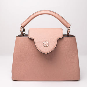 LOUIS VUITTON CAPUCINES BB LIGHT PINK TAURILLON CALFSKIN LEATHER SHW