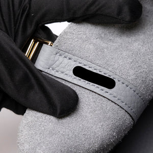 HERMES PICOTIN LOCK 18 GRIS PANTIN CLEMENCE LEATHER GHW STAMP K