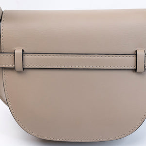 LOEWE MINI GATE DUAL BAG SOFT CALFSKIN SAND GHW
