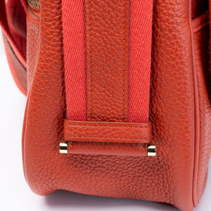 HERMES BOURLINGUE SHOULDER BAG CLEMENCE ROSE JAIPUR GHW STAMP SQUARE Q