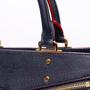 LOUIS VUITTON SULLY PM MARINE ROUGE MONOGRAM EMPREINTE LEATHER GHW