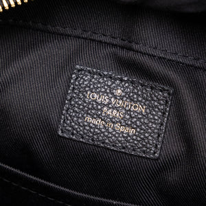 LOUIS VUITTON SAINTONGE MONOGRAM EMPREINTE BLACK LEATHER GHW
