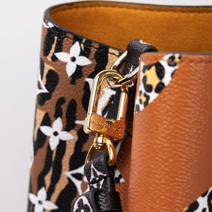 LOUIS VUITTON GIANT JUNGLE NEONOE MULTICOLOUR SHOULDER BAG GHW