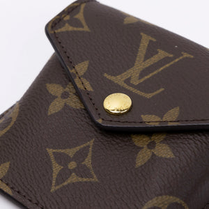 LOUIS VUITTON UTILITY CROSSBODY BAG BROWN MONOGRAM CANVAS GHW (MICROCHIP)