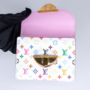 LOUIS VUITTON MONOGRAM MULTICOLOUR PORTEFEUILLE JOY WALLET GHW