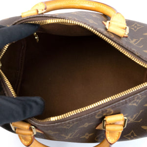 LOUIS VUITTON SPEEDY BANDOULIERE 25 MONOGRAM CANVAS / LEATHER GHW