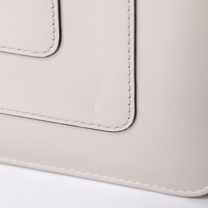 BVLGARI SEPRENTI FOREVER SHOULDER BAG WHITE GHW