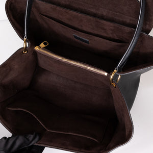 LOUIS VUITTON EMPREINTE TROCADERO SHOULDER BAG  BLACK GHW