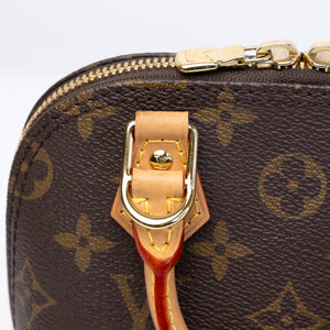 LOUIS VUITTON ALMA BB MONOGRAM CANVAS GHW (MICROCHIP)