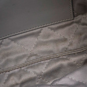CHANEL MINI 22 BAG CALFSKIN LIGHT GREY SHW (MICROCHIP)