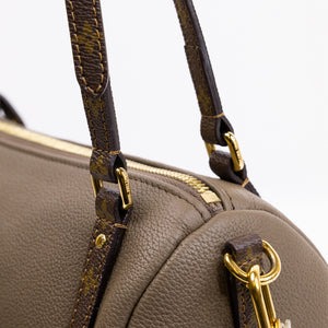 LOUIS VUITTON IVORY CALFSKIN EXPRESS PM SHOULDER BAG GHW