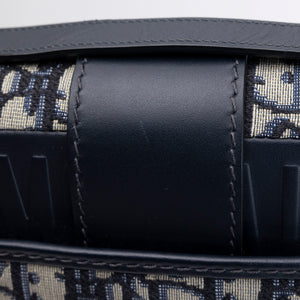 CHRISTIAN DIOR 30 MONTAIGNE BAG BLUE OBLIQUE JACQUARD GHW