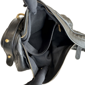 CHANEL 22C HOBO BLACK GHW