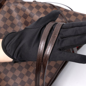 LOUIS VUITTON NEVERFULL MM DAMIER EBENE GHW