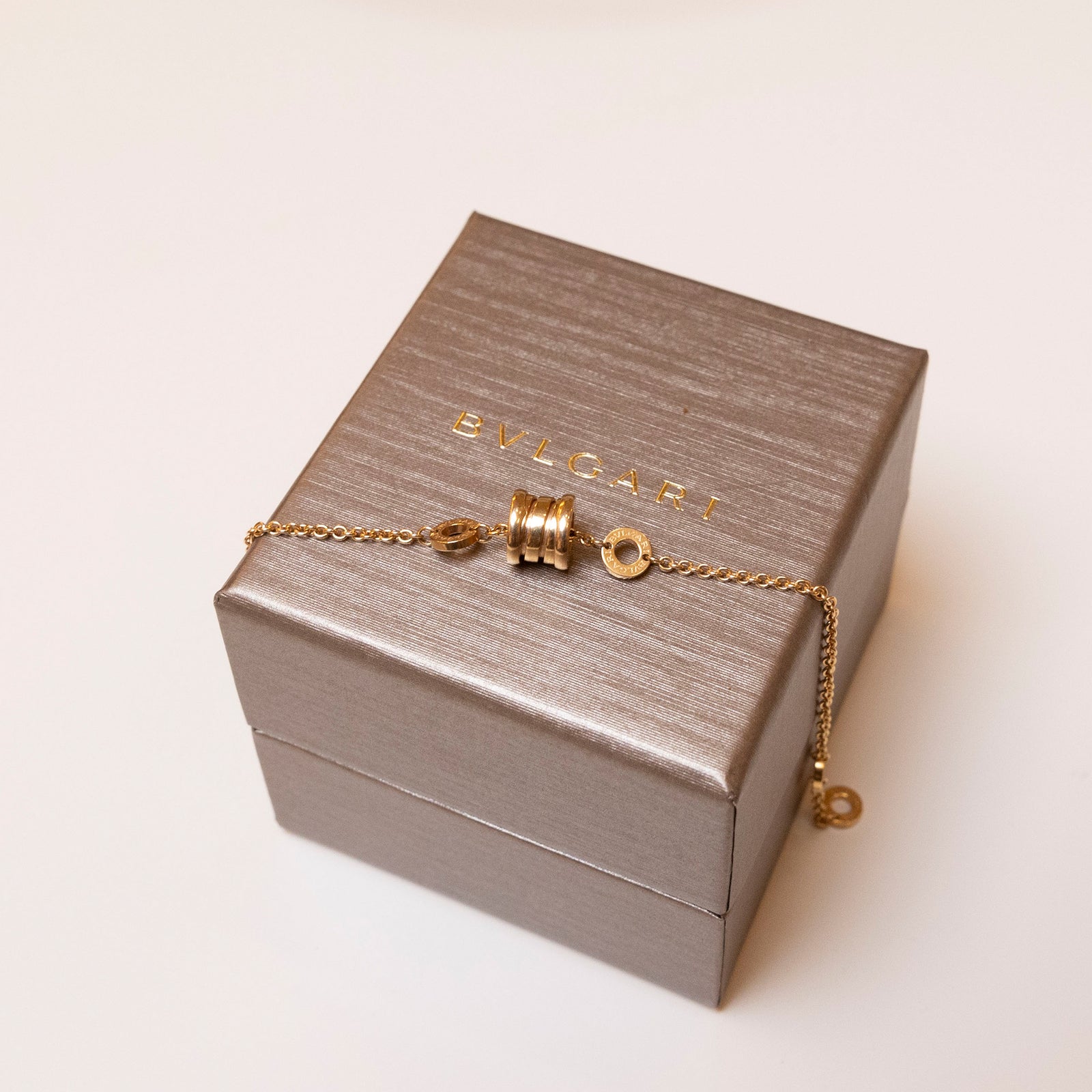 BVLGARI 18K YELLOW GOLD B.ZERO 1 BRACELET