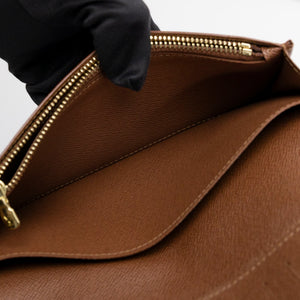 LOUIS VUITTON BRAZZA WALLET MONOGRAM GHW (MICROCHIP)