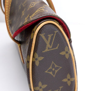 LOUIS VUITTON VINTAGE SONATIN BAG MONOGRAM CANVAS GHW