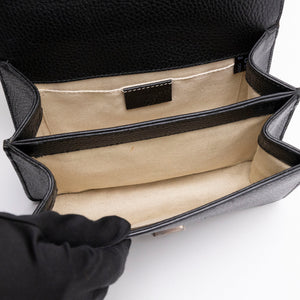 GUCCI BAMBOO 1947 DIONYSUS TOP HANDLE BAG BLACK SHW