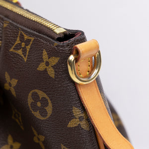 LOUIS VUITTON TURENNE PM BAG MONOGRAM CANVAS BROWN GHW