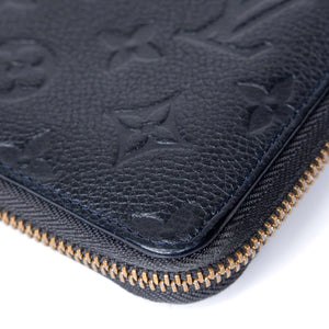 LOUIS VUITTON ZIPPY COIN PURSE MONOGRAM EMPREINTE GHW
