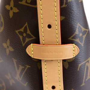 LOUIS VUITTON CARRYALL PM MONOGRAM CANVAS GHW (MICROCHIP)