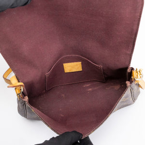 LOUIS VUITTON MONOGRAM FAVORITE MM MONOGRAM CANVAS GHW