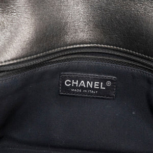 CHANEL MEDIUM CHAIN ME FLAP BAG GREY QUILTED CALFSKIN SHW