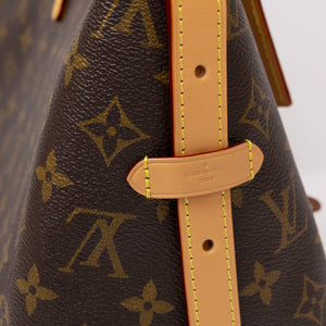 LOUIS VUITTON CARRYALL PM BROWN MONOGRAM CANVAS GHW (MICROCHIP)