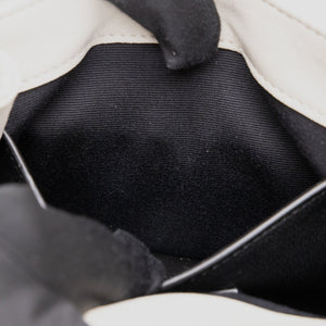 SAINT LAURENT YSL MINI NOLITA WHITE LAMBSKIN LEATHER GHW