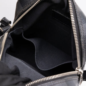 LOUIS VUITTON DAMIER GRAPHITE REM SHOULDER BAG N41446