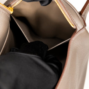 HERMES LINDY 26 EVERCOLOR GRIS ETAIN GHW STAMP Z