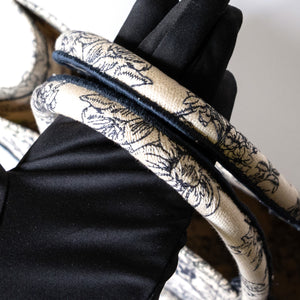CHRISTIAN DIOR LARGE BOOK TOTE TOILE DE JOUY EMBROIDERY