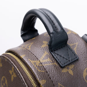 LOUIS VUITTON PALM SPRINGS MINI MONOGRAM CANVAS GHW (MICROCHIP)
