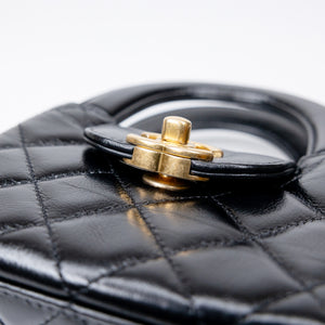 CHANEL 24P MINI NANO KELLY SHOPPER CALFSKIN GHW (MICROCHIP)