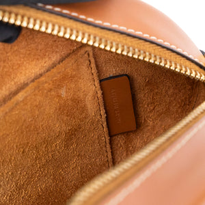 CELINE OVAL BAG TRIOMPHE SMOOTH CALFSKIN TAN GHW