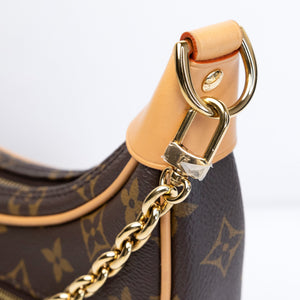LOUIS VUITTON HALF-MOON LOOP BAGUETTE MONOGRAM CANVAS GHW (MICROSHIP)