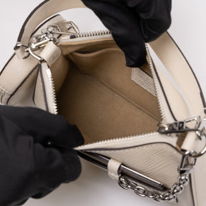 LOUIS VUITTON MARELLINI QUARTZ WHITE EPI LEATHER SHW