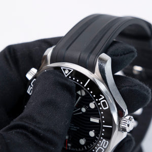 OMEGA SEAMASTER DIVER 300M BLACK DIAL MENS WATCH