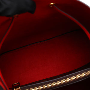 LOUIS VUITTON NEO NOE BROWN/ RED POUDRE MONOGRAM CANVAS GHW