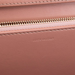 CELINE MEDIUM CLASSIC BOX BAG PINK CALFSKIN LEATHER GHW