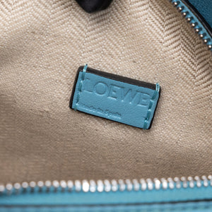 LOEWE MINI PUZZLE BAG CALFSKIN LIGHT BLUE SHW