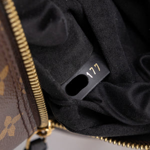LOUIS VUITTON DICE BAG MULTICOLORED MONOGRAM REVERSE CANVAS GHW
