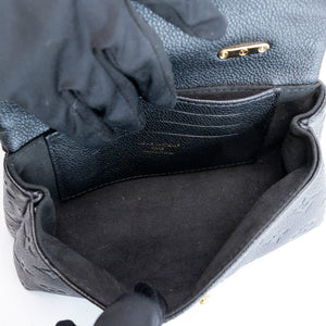 LOUIS VUITTON NANO MADELEINE MONOGRAM EMPREINTE LEATHER BLACK GHW (MICROCHIP)