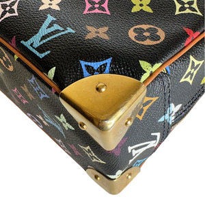LOUIS VUITTON MONOGRAM MULTICOLOUR TROUVILLE HANDBAG BLACK