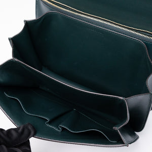CELINE MEDIUM CLASSIC BOX BAG GOATSKIN AMAZON GREEN GHW