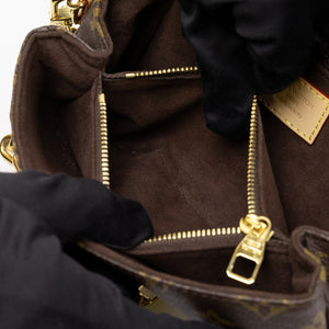 LOUIS VUITTON POCHETTE METIS EAST WEST BROWN / MUTICOLORED MONOGRAM CANVAS