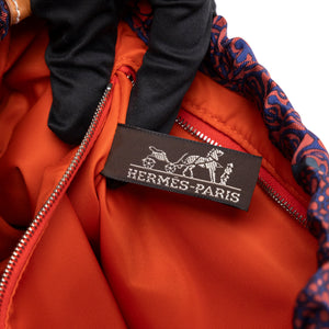 HERMES FOURBI 25 POUCH CANVAS / LEATHER MULTICOLOUR SHW