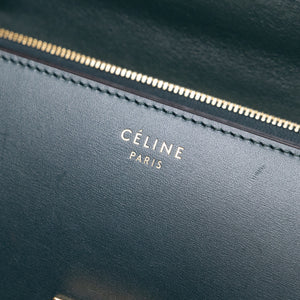 CELINE MEDIUM CLASSIC BOX BAG GOATSKIN AMAZON GREEN GHW