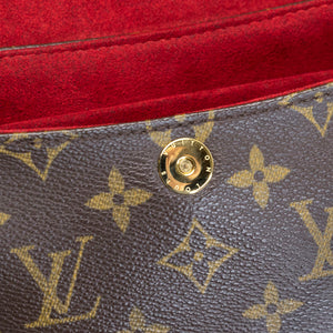 LOUIS VUITTON VINTAGE SONATIN BAG MONOGRAM CANVAS GHW